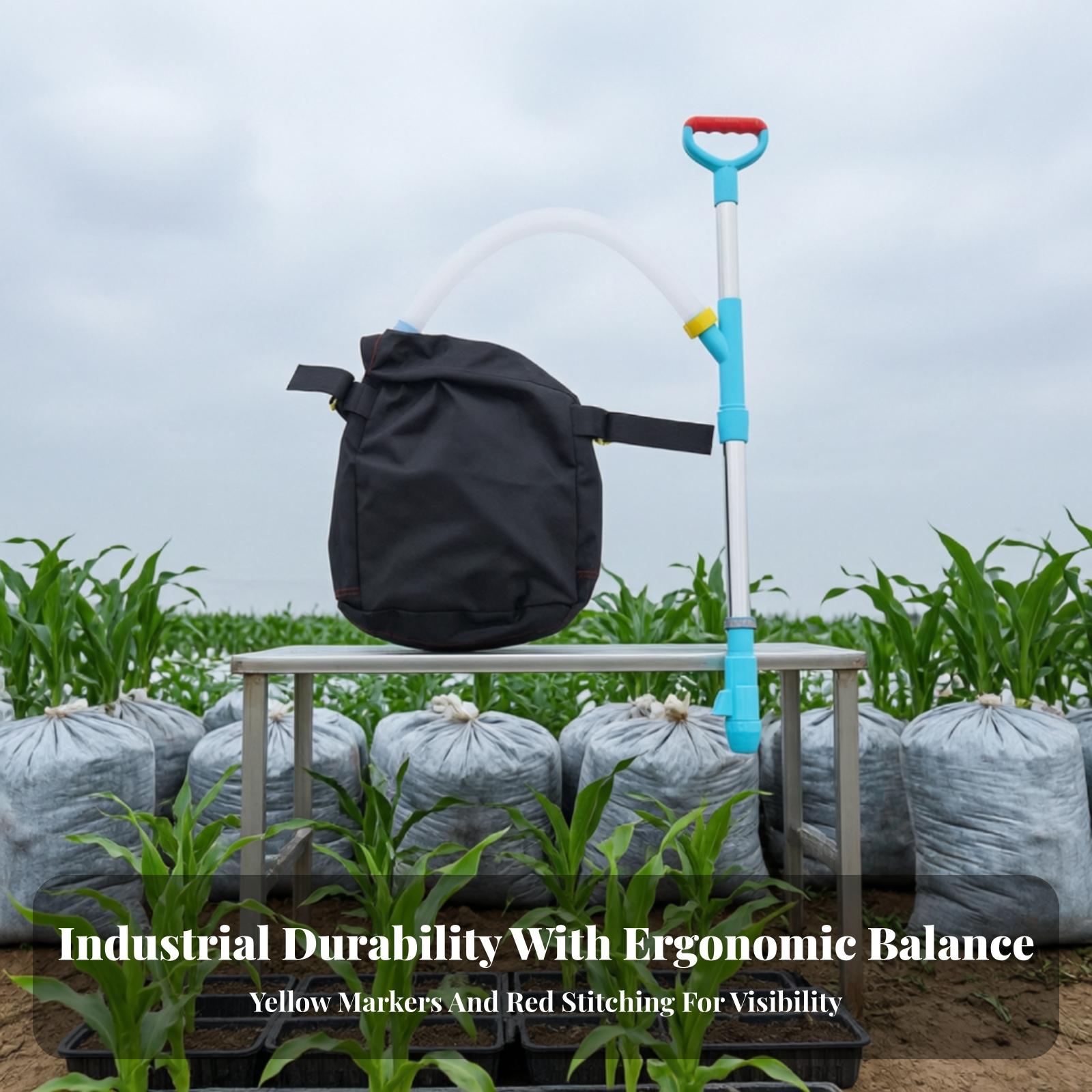Crop Sprayer Backpack - Manual Fertilizer Applicator Backpack Wearable Garden