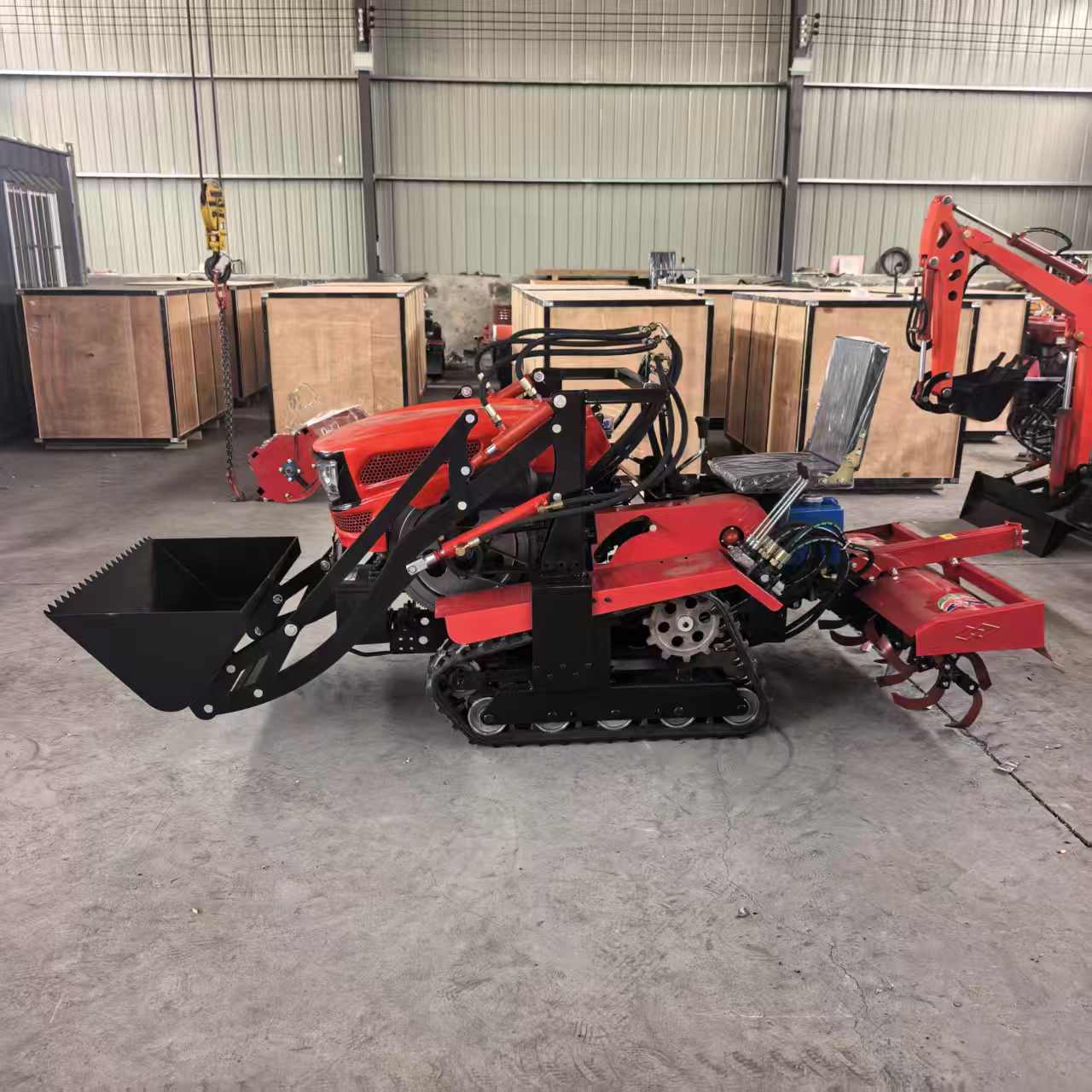 Agriculture Farming Working - 25HP 35HP Mini Rubber Track Tractor