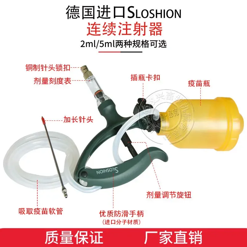 A Continuous Syringe Can Injec - đánh giá và giá Veterinary Syringe Gun
