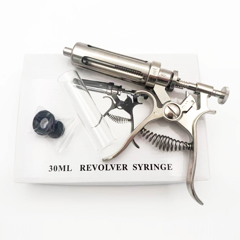 10-50ml Veterinary Continuos S - đánh giá và giá Veterinary Syringe Gun