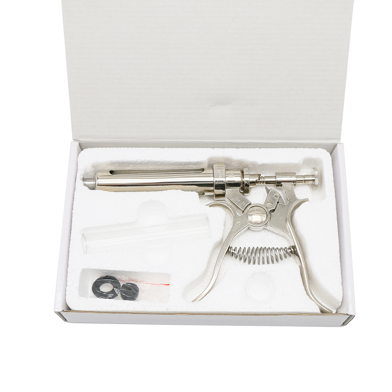 10-50ml Veterinary Continuos S - đánh giá và giá Veterinary Syringe Gun