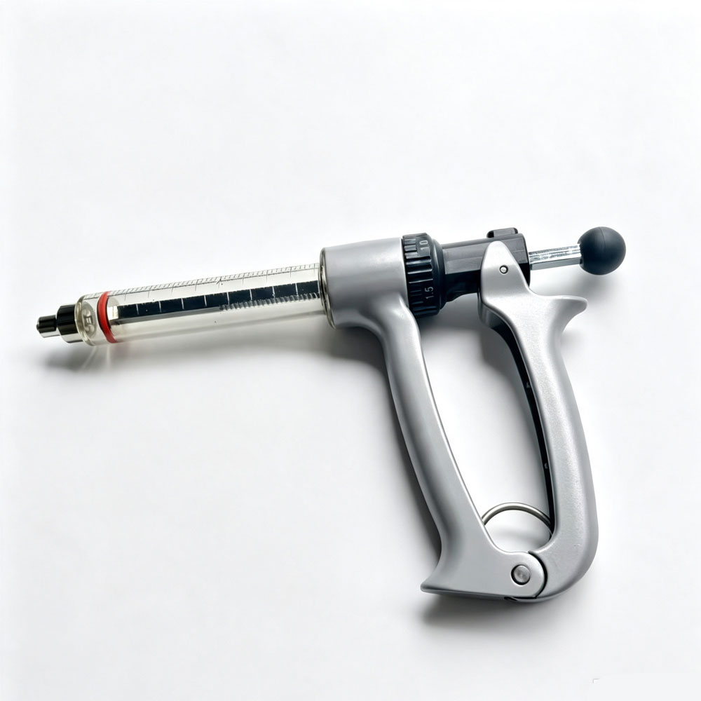 25/50ml Semiautomatic Continuo - đánh giá và giá Veterinary Syringe Gun