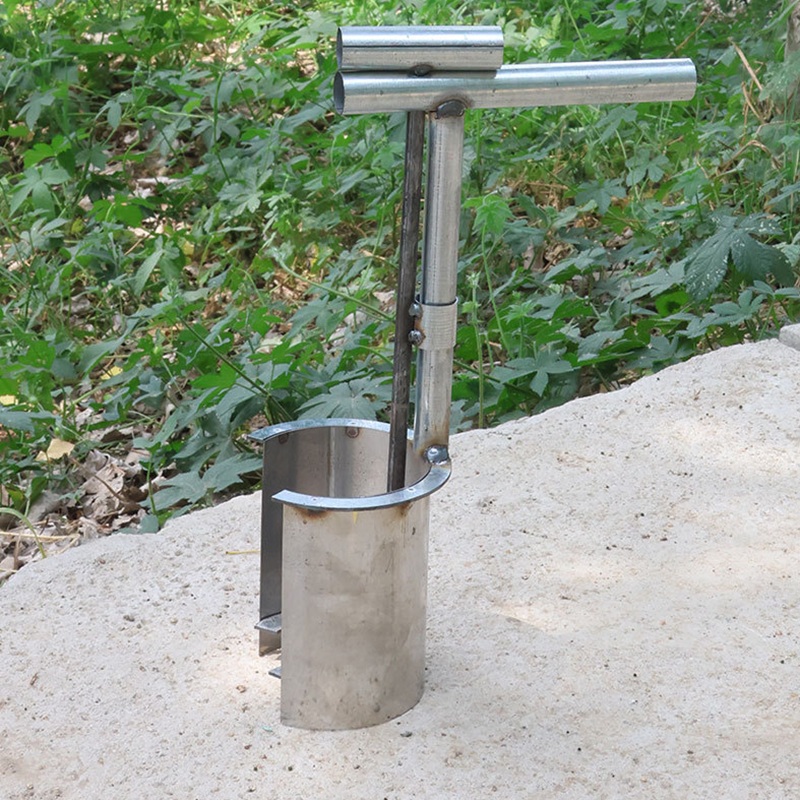 Durable Stainless Steel Handhe - đánh giá và giá Vegetable Transplanter