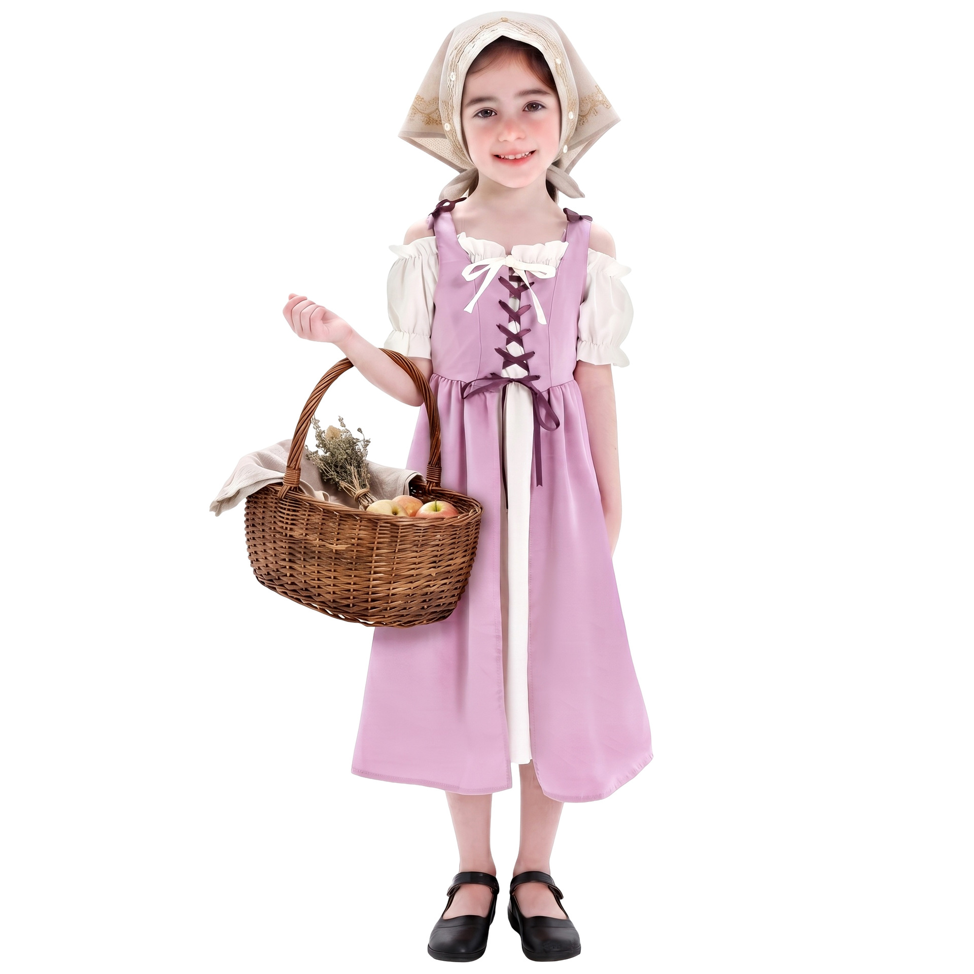 Kids Medieval Costume Girls Vi - đánh giá và giá Farming A