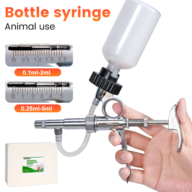 2/5ML Vaccine Injector Veterin - đánh giá và giá Veterinary Syringe Gun