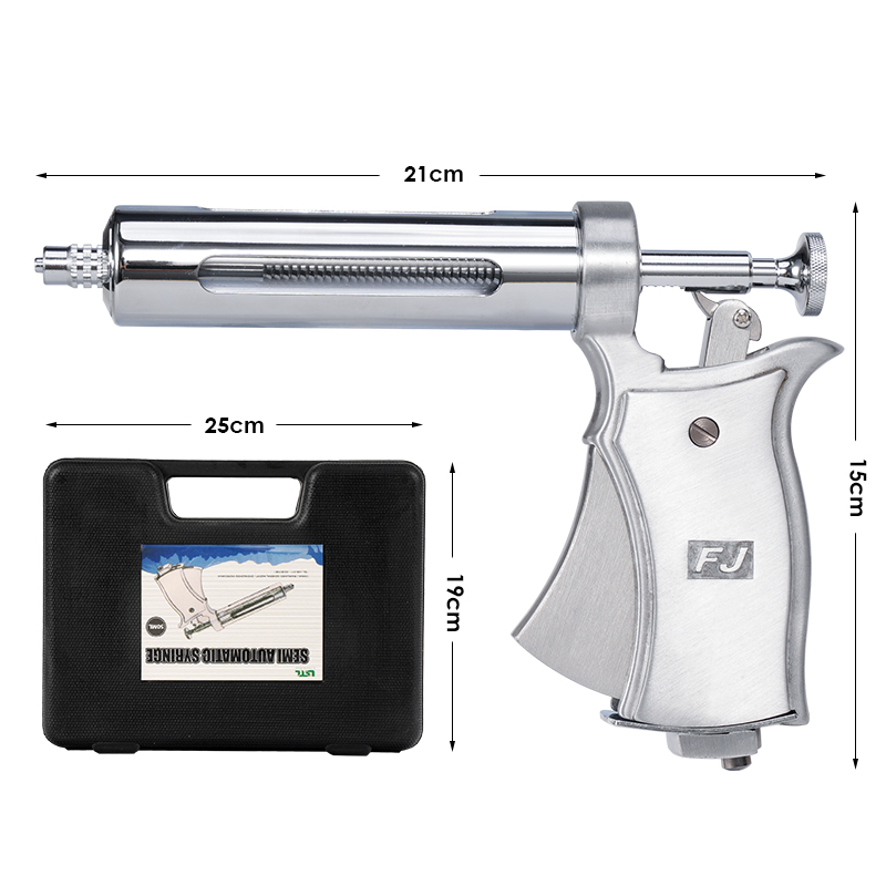 50ml Stainless Steel Semi-Auto - đánh giá và giá Veterinary Syringe Gun