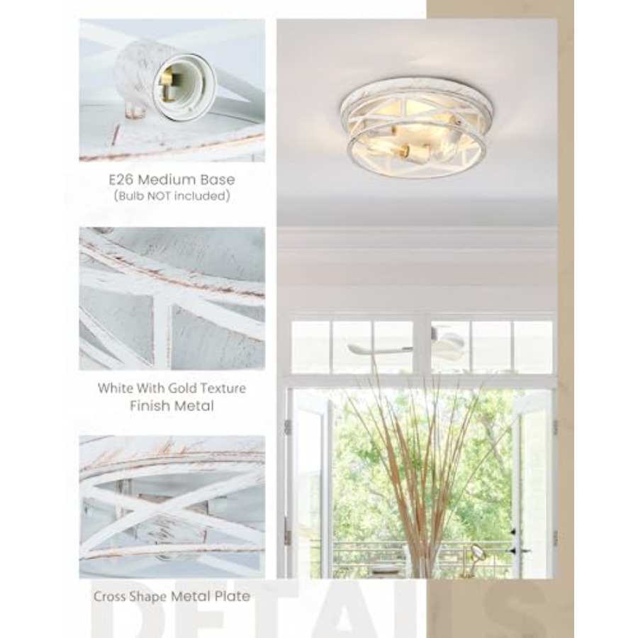 13 inch Flush Mount Ceiling Li - đánh giá và giá Farming A