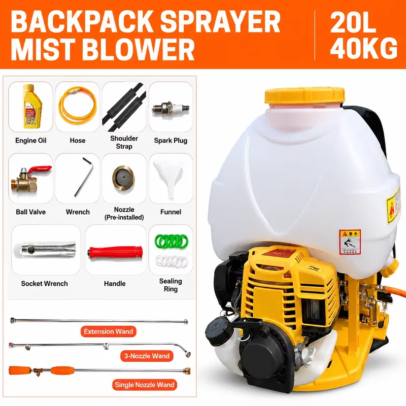 20L Imported Agricultural Back - đánh giá và giá Crop Sprayer Backpack