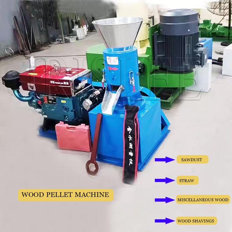 60-80Kg/H Diesel Wood Pellet M - đánh giá và giá Wood Pellet Making Machine