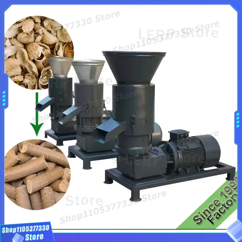 Industrial Wood Chip Briquetti - đánh giá và giá Wood Pellet Making Machine