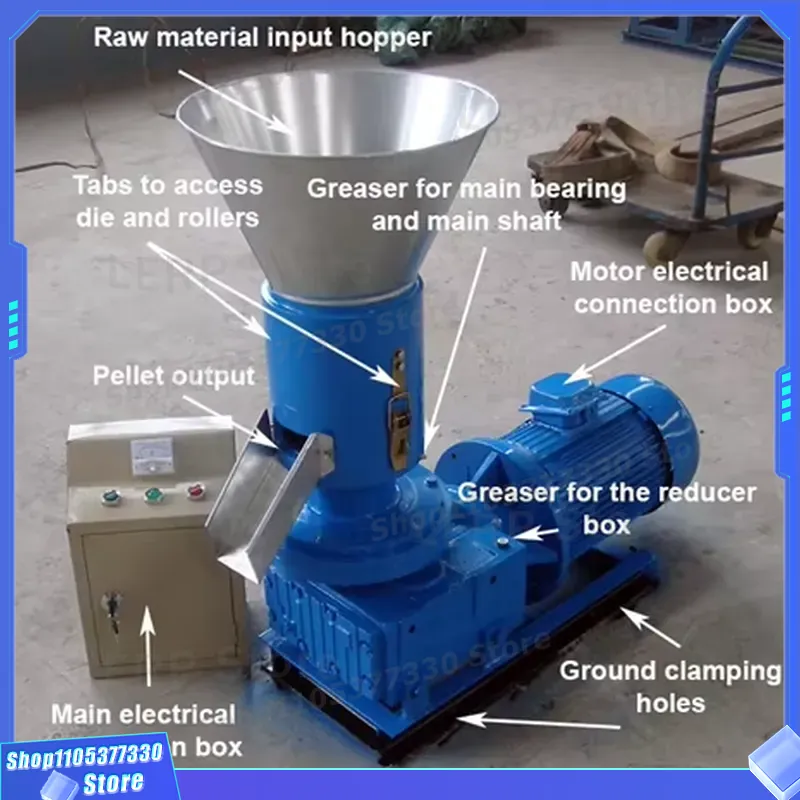 Industrial Wood Chip Briquetti - đánh giá và giá Wood Pellet Making Machine