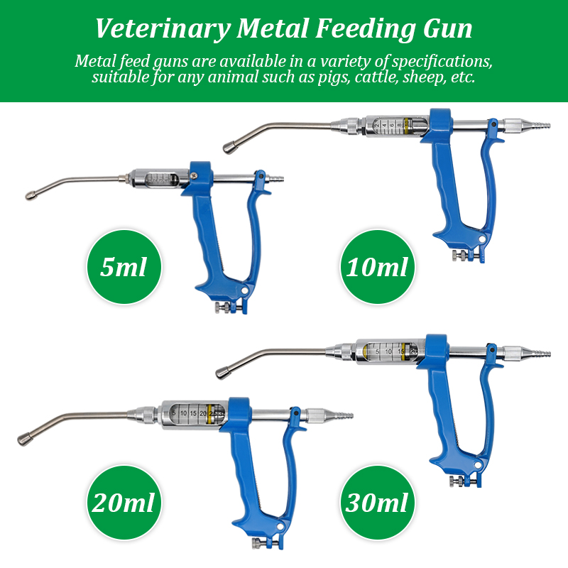 5/10/20/30ml Animals Metal Dre - đánh giá và giá Veterinary Syringe Gun