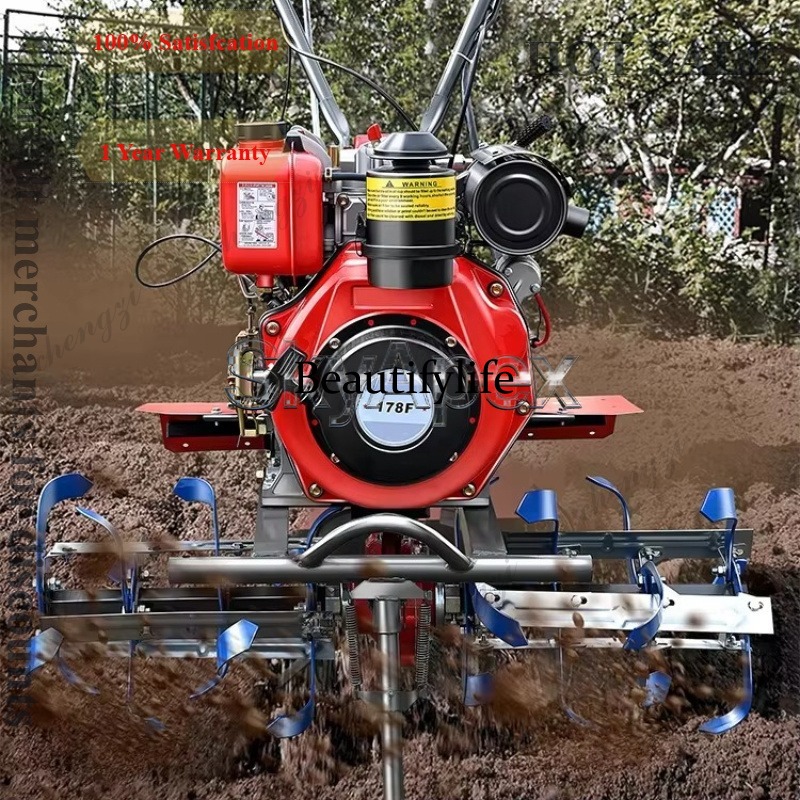 M81 New Mini Rotary Tiller Hou - đánh giá và giá Farming Agriculture Land