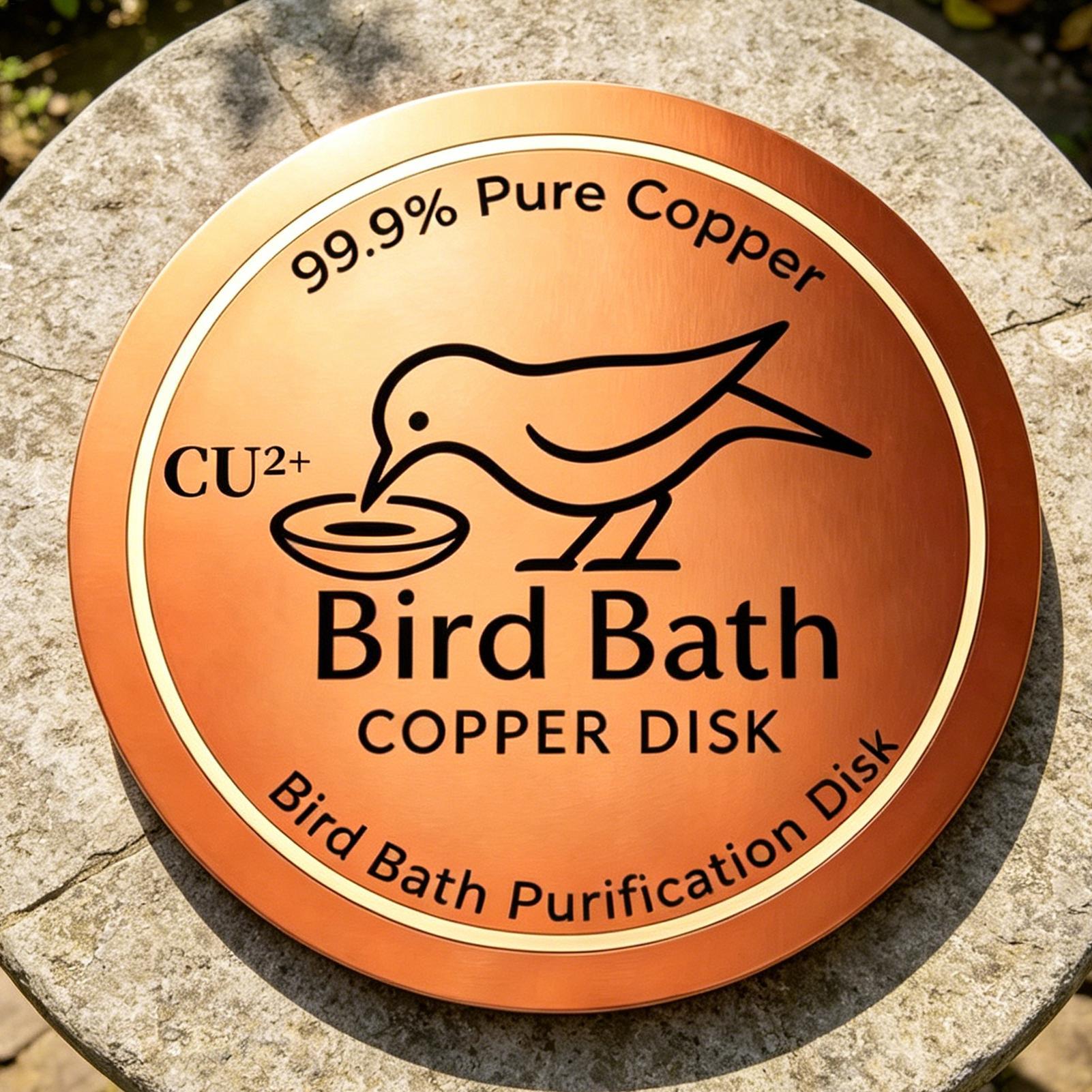 Bird Bath Copper Disc 0.6mm Th - đánh giá và giá Farming A